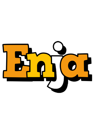 Enja cartoon logo