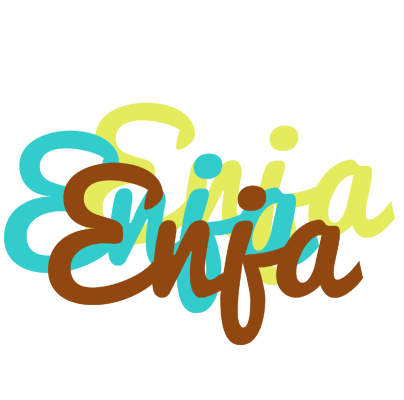 Enja cupcake logo