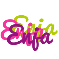 Enja flowers logo