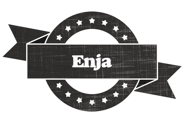 Enja grunge logo