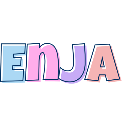 Enja pastel logo
