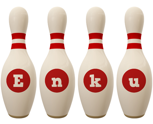Enku bowling-pin logo