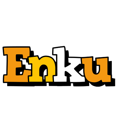 Enku cartoon logo