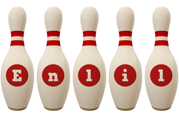 Enlil bowling-pin logo