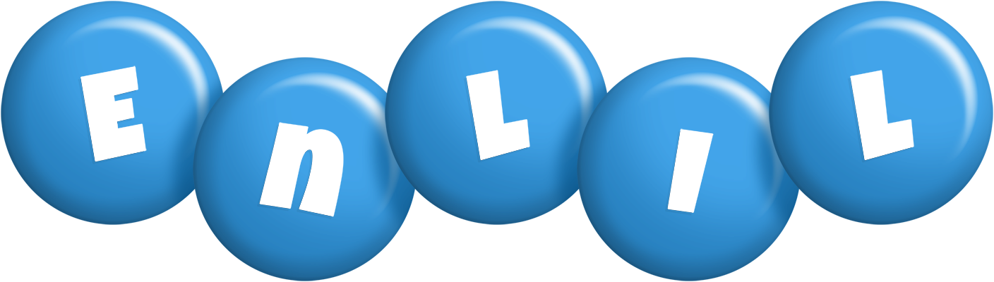 Enlil candy-blue logo