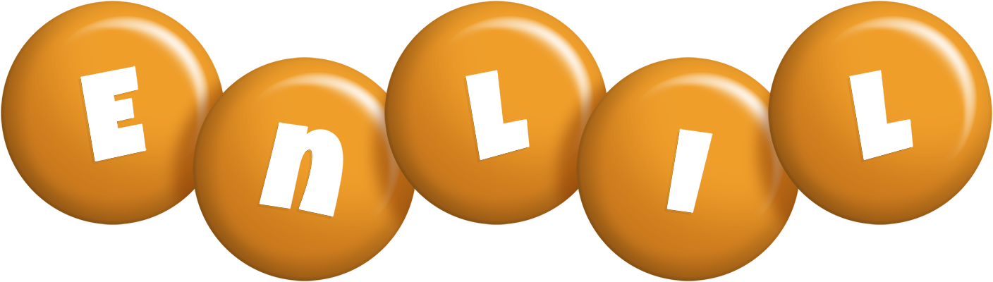 Enlil candy-orange logo
