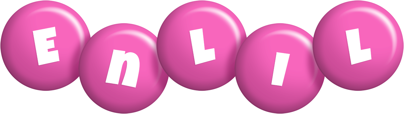 Enlil candy-pink logo