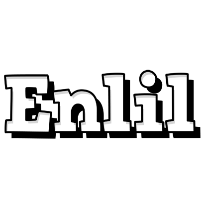 Enlil snowing logo