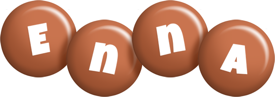 Enna candy-brown logo