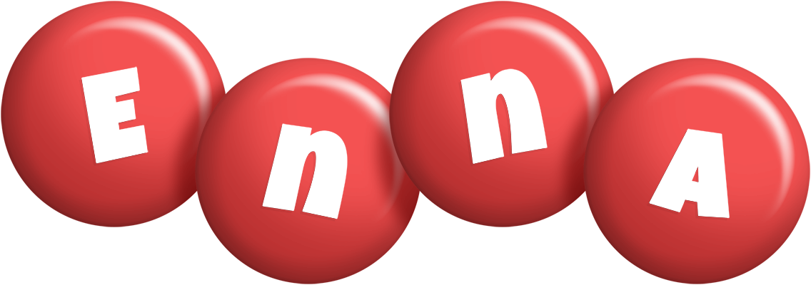 Enna candy-red logo