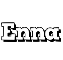 Enna snowing logo