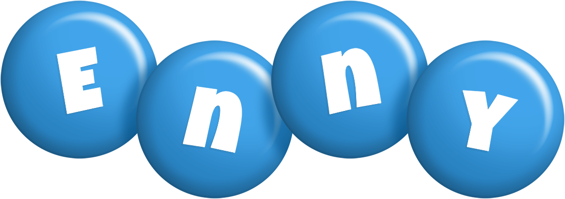 Enny candy-blue logo