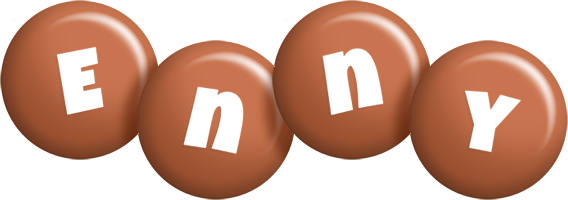 Enny candy-brown logo