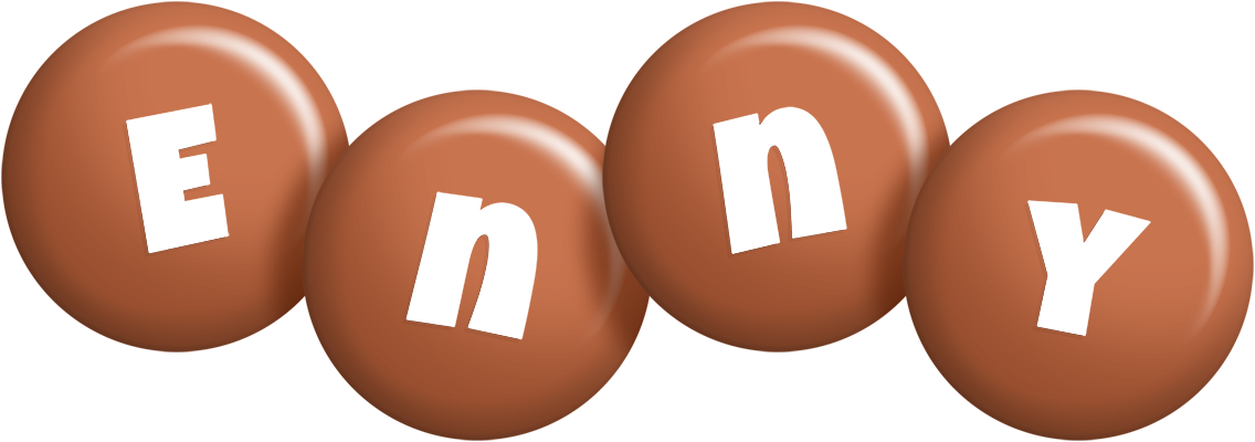 Enny candy-brown logo