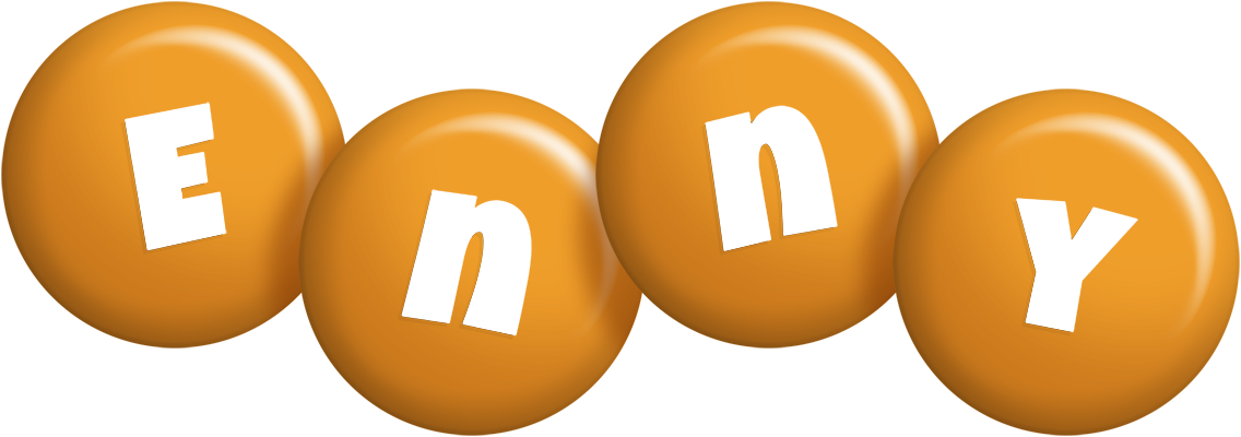 Enny candy-orange logo