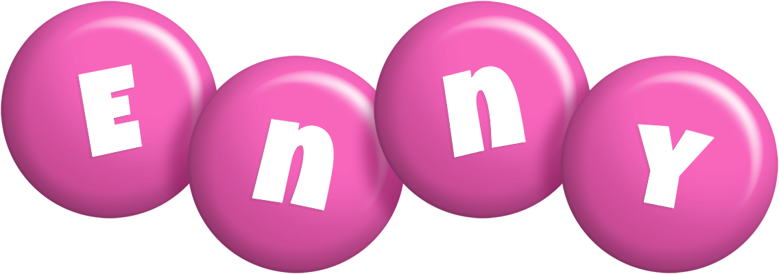 Enny candy-pink logo