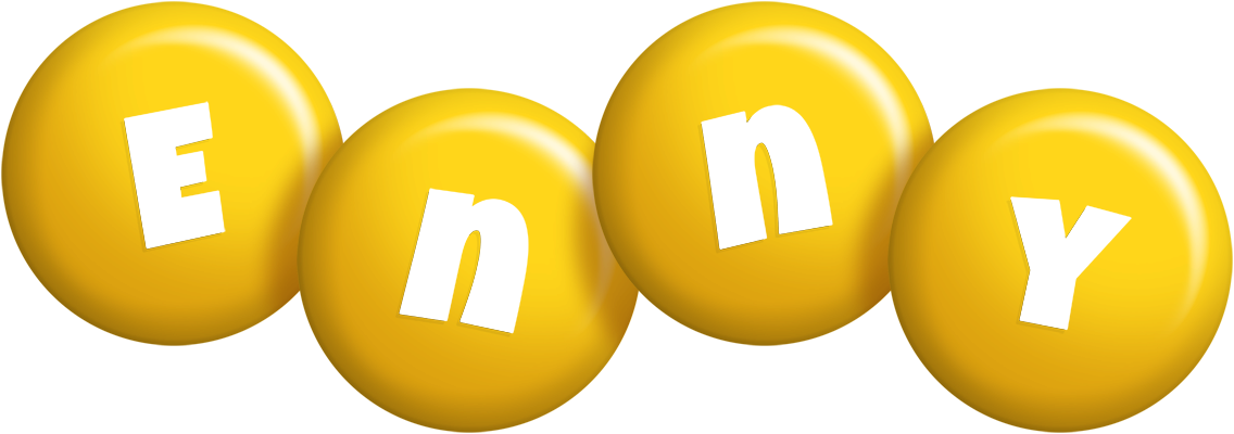 Enny candy-yellow logo