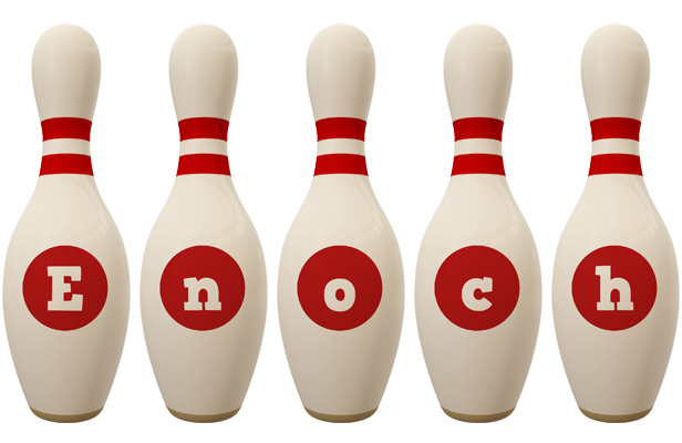 Enoch bowling-pin logo