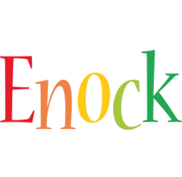 Enock birthday logo