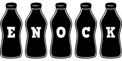 Enock bottle logo