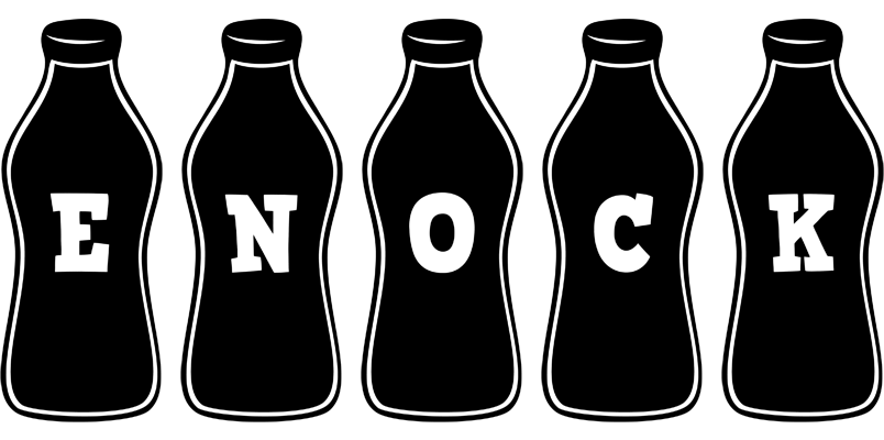 Enock bottle logo