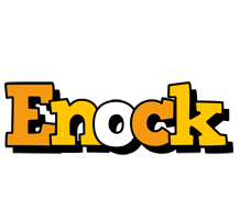 Enock cartoon logo