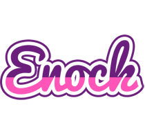 Enock cheerful logo