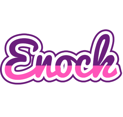 Enock cheerful logo