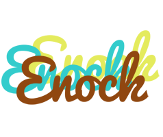 Enock cupcake logo