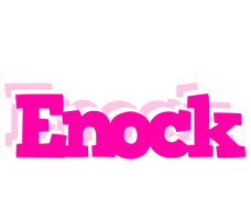 Enock dancing logo