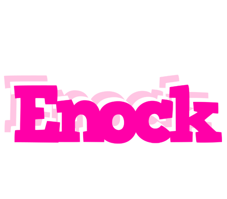 Enock dancing logo