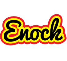 Enock flaming logo