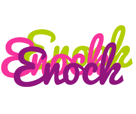 Enock flowers logo