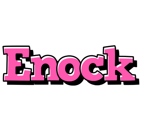 Enock girlish logo