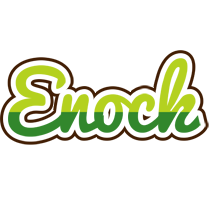 Enock golfing logo