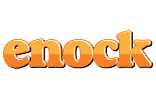 Enock orange logo