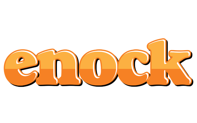 Enock orange logo