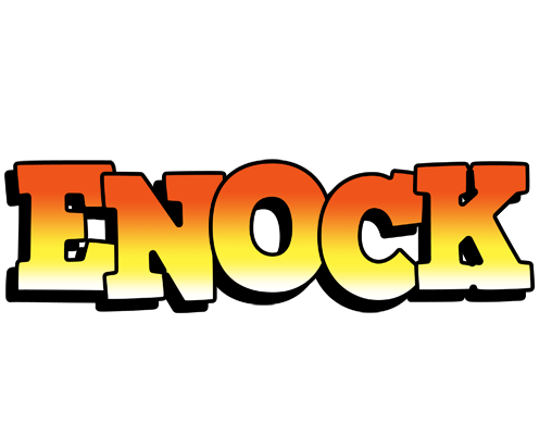 Enock sunset logo