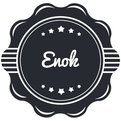 Enok badge logo