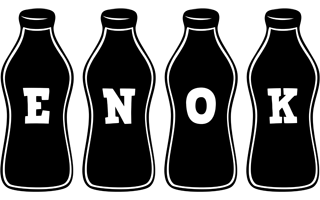 Enok bottle logo