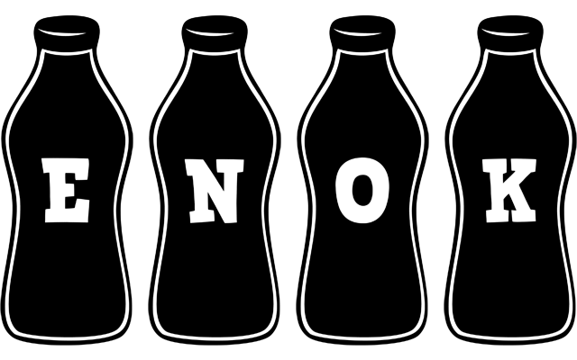 Enok bottle logo