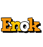 Enok cartoon logo