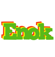 Enok crocodile logo