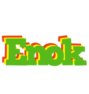Enok crocodile logo
