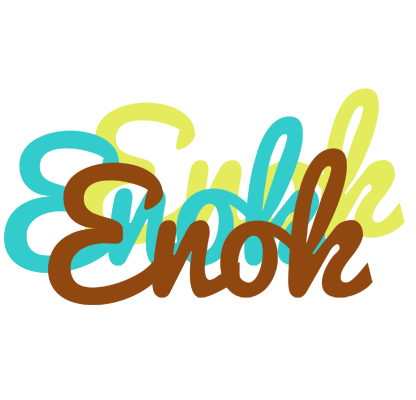 Enok cupcake logo