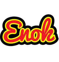 Enok fireman logo