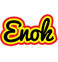 Enok flaming logo