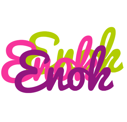 Enok flowers logo