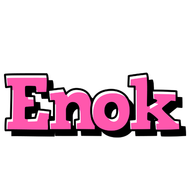 Enok girlish logo