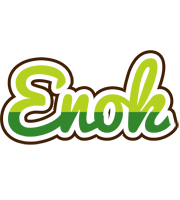 Enok golfing logo